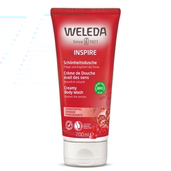 Weleda Inspire Pomegranate Creamy Bodywash 200ml