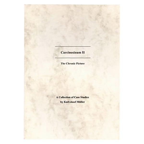 BOOK Carcinosin 2 by K. Muller